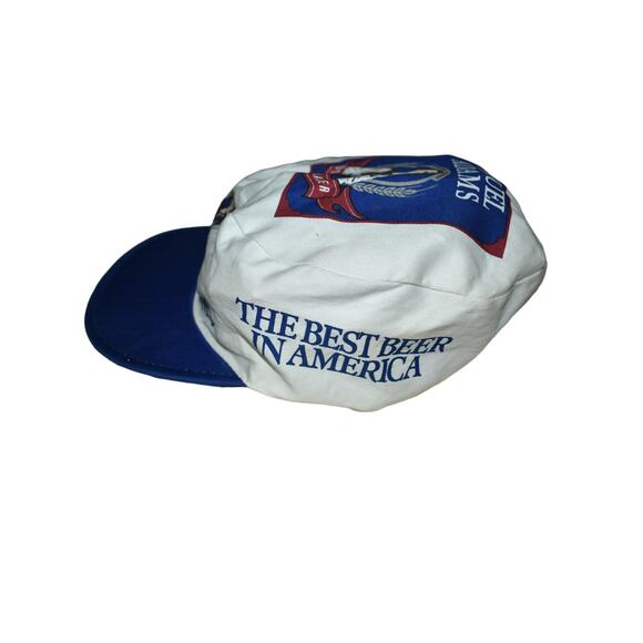 Vintage Sam Adams Painters Cap Hat SAMUEL ADADMS Beer retro - Picture 3 of 4